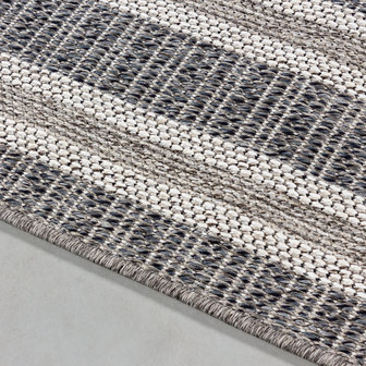 Sisal look vloerkleed Lisabon grijs 4901